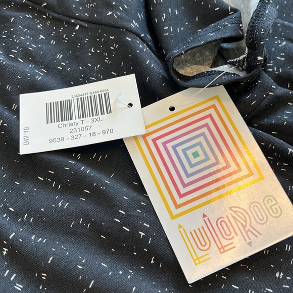 NWT Lularoe Christy T, 3xl - Picture 3 of 4